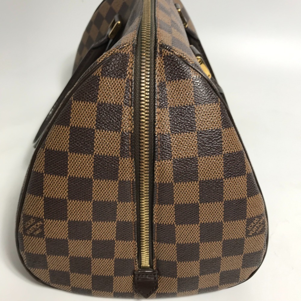 LOUIS VUITTON Authentic Brown Damier Canvas Boston Bag - Picture 3 of 11